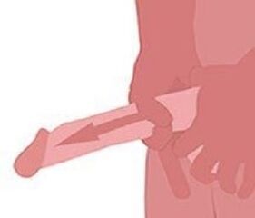Jelking to increase the size of the penis